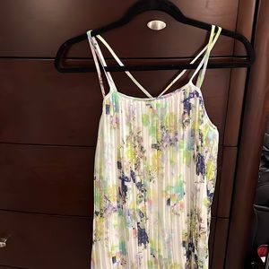 bcbg generation floral dress size XXS
